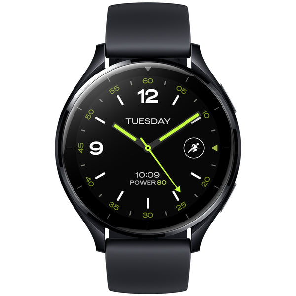 Watch 2 3 63 cm (1.43") AMOLED 46 mm Digital 466 x 466 Pixeles Pantalla tctil Negro Wifi GPS (satlite)