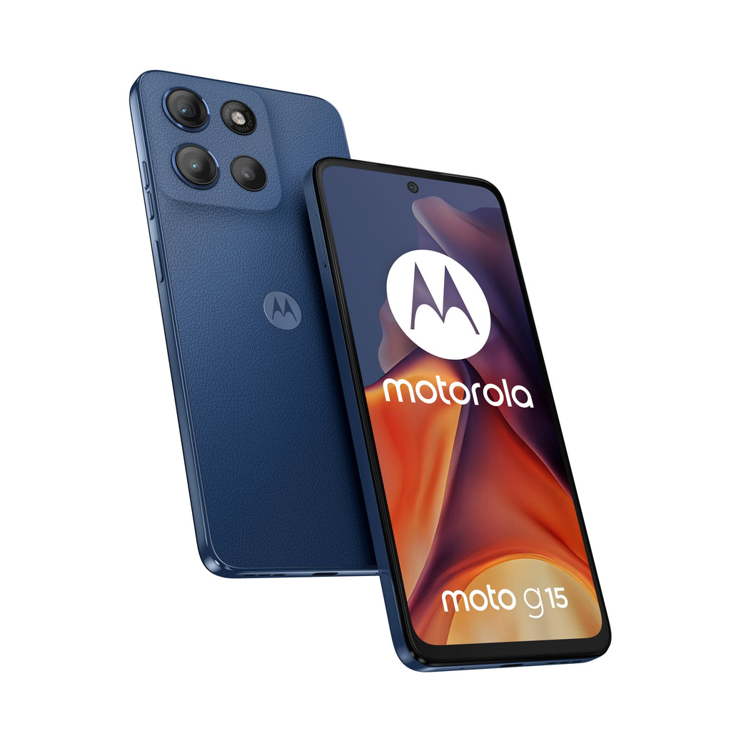 moto g15 17 1 cm (6.72") SIM doble Android 15 4G USB Tipo C 8 GB 512 GB 5200 mAh Marina
