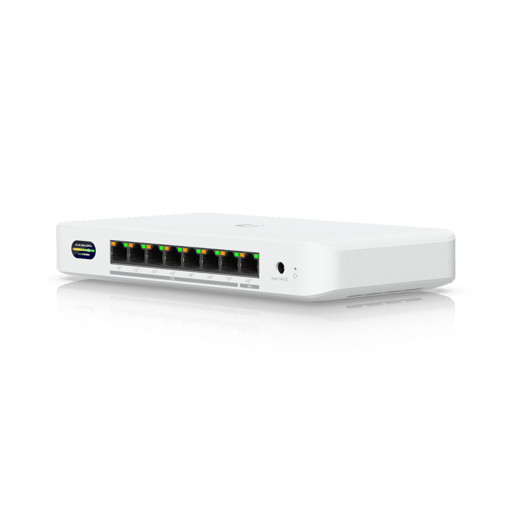 UDB-Switch 2.5G Ethernet (100/1000/2500) Energa sobre Ethernet (PoE) Blanco