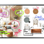 WM65FX pizarra blanca interactiva 165 1 cm (65") 3840 x 2160 Pixeles Pantalla tctil Gris  Blanco HDMI