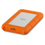 Rugged USB-C disco duro externo 4 TB 5400 RPM 2.5" USB Tipo C 3.2 Gen 1 (3.1 Gen 1) Naranja  Plata