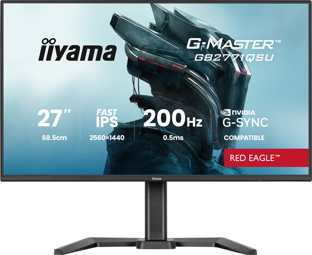 G-MASTER GB2771QSU-B1 pantalla para PC 68 6 cm (27") 2560 x 1440 Pixeles Wide Quad HD Negro
