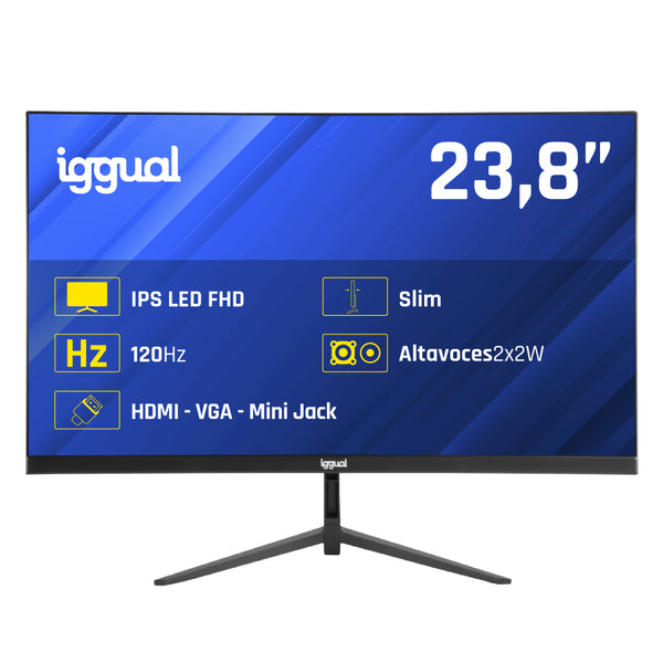 Monitor 24" 1ms FHD 120Hz VGA HDMI DP MM
