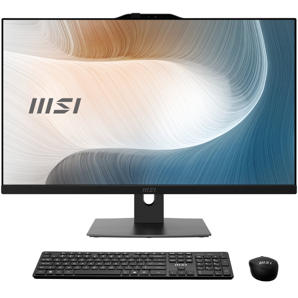 MODERN AM272P 1M-1096ES All-in-One PC Intel Core 7 150U 68 6 cm (27") 1920 x 1080 Pixeles PC todo en uno 16 GB DDR5-SDRAM 500 GB SSD Windows 11 Home Wi-Fi 6E (802.11ax) Negro