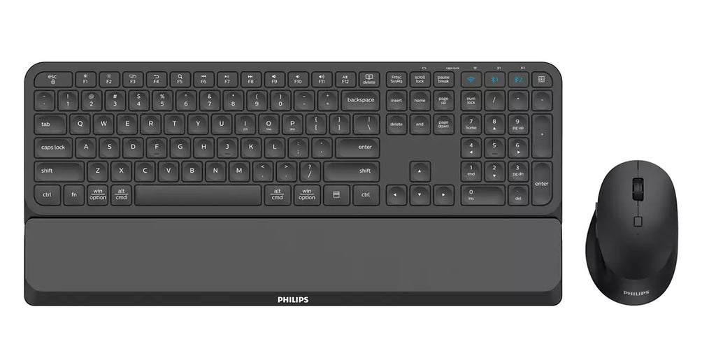 6000 series SPT6607B/31 teclado Ratn incluido Universal RF Wireless + Bluetooth Negro