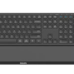 6000 series SPT6607B/31 teclado Ratn incluido Universal RF Wireless + Bluetooth Negro