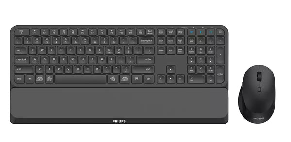 6000 series SPT6607B/16 teclado Ratn incluido Universal RF Wireless + Bluetooth Negro