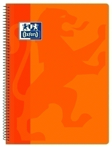 BLOCK OXF.SCH.PP F 80h CD.4 NARANJA - Pack de 5 unidades