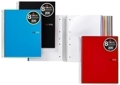 BLOCK MR NB-8 mic.PP A5 200h CD.5 AZUL