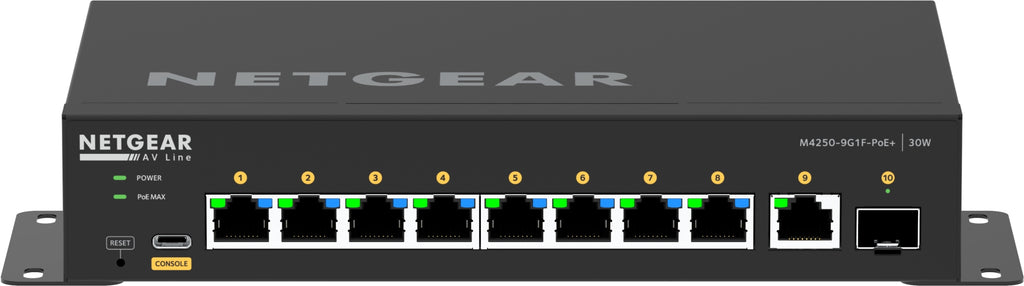 GSM4210PD Gestionado L2/L3 Gigabit Ethernet (10/100/1000) Energa sobre Ethernet (PoE) Negro