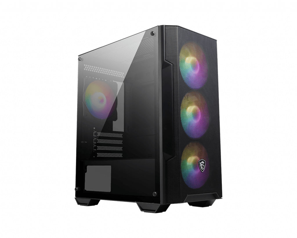MAG Forge M100A Micro Torre Negro  Transparente