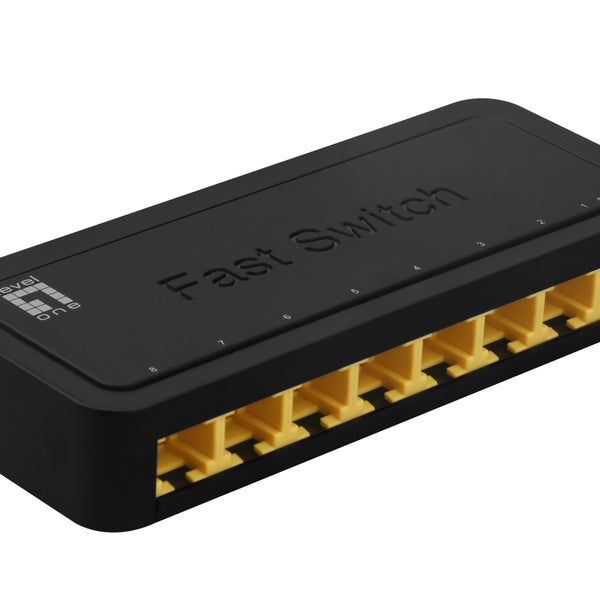 FEU-0812 switch No administrado Fast Ethernet (10/100) Negro