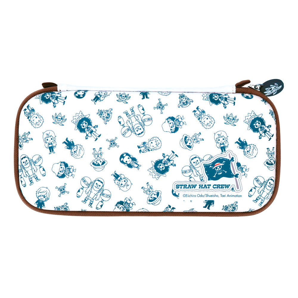 Switch & Switch Lite One Piece Bag Chibi Funda de proteccin Nintendo Azul  Marrn  Blanco
