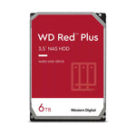 Red Plus disco duro interno 6 TB 5400 RPM 256 MB 3.5" Serial ATA III