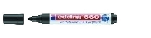 ROTUL.PIZAR.EDDING 660  NEGRO