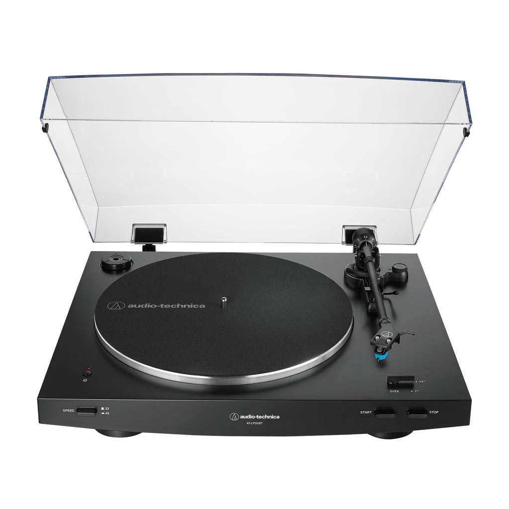 AT-LP3XBTBK tocadisco Tocadiscos de traccin por correa Negro Totalmente automtico