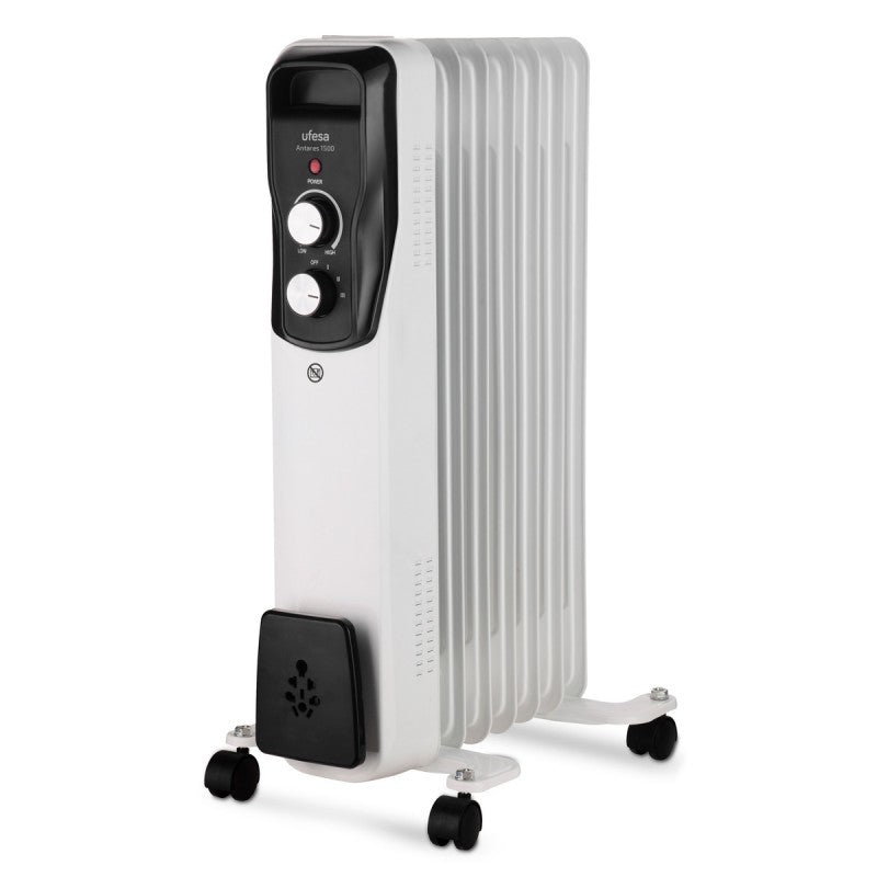 83505507 calefactor elctrico Interior Blanco 1500 W Radiador de aceite elctrico