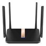 LT500D router inalmbrico Ethernet rpido Doble banda (2 4 GHz / 5 GHz) 4G Negro