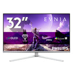 Evnia 8000 32M2N8900P/00 pantalla para PC 80 cm (31.5") 3840 x 2160 Pixeles 4K Ultra HD QD-OLED Blanco