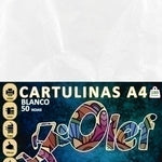CARTULINA A4 OLEF 180g BLANCO P/50