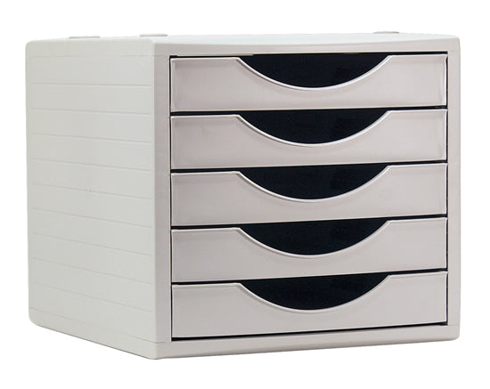 4005 GS cajonera para oficina Gris Plstico