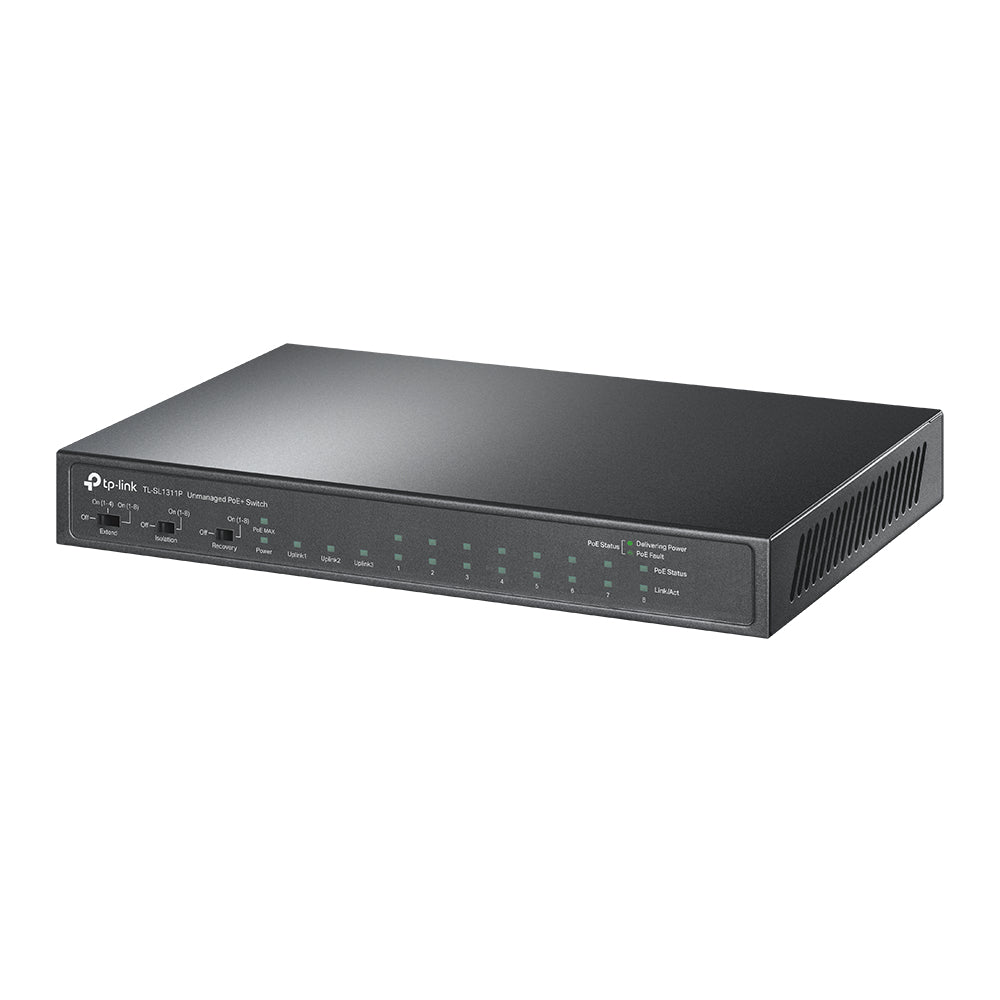 TL-SL1311P switch Fast Ethernet (10/100) Energa sobre Ethernet (PoE) Negro