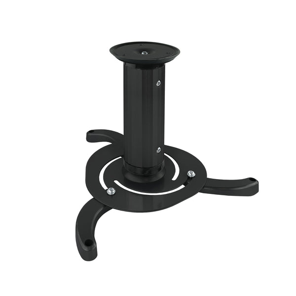 SOPORTE UNIVERSAL DE TECHO GIRATORIO 360 PARA PROYECTOR NEGRO