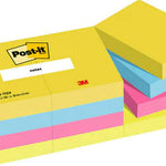 653TFEN nota autoadhesiva Plaza Multicolor 100 hojas Autoadhesivo