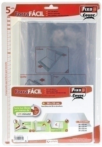 FORRO AJUST.FIXO PVC 29x53 PACK de 5