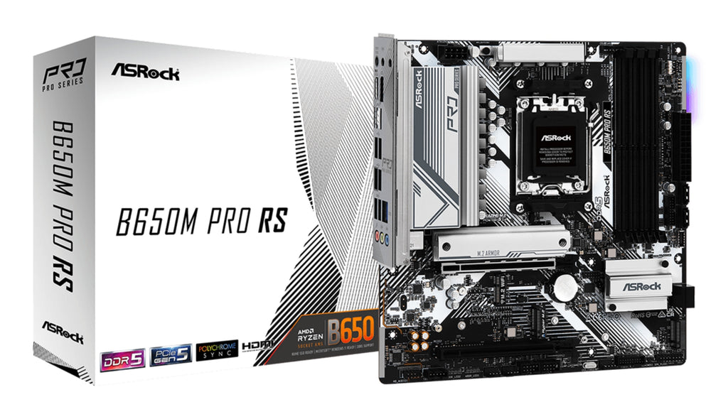 B650M Pro RS AMD B650 Zcalo AM5 micro ATX
