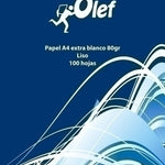 PAPEL A4 OLEF  80g 100h LISO