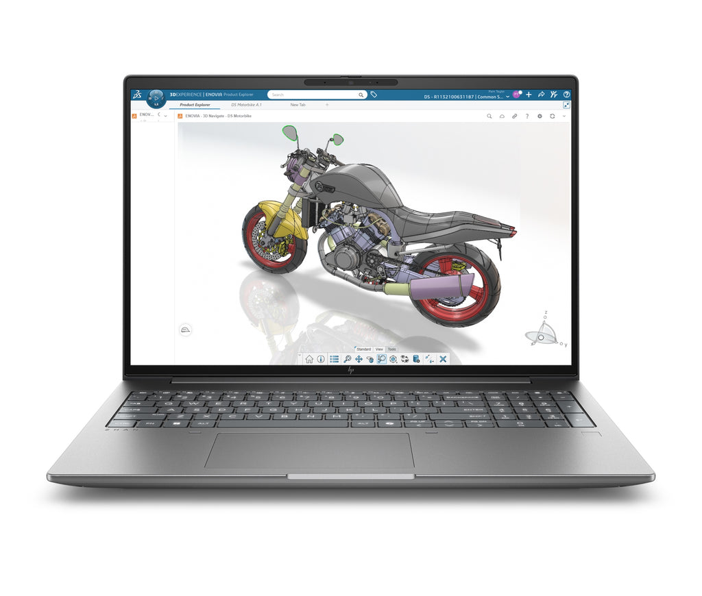 DQ0E0ET ordenador portatil Copilot+ PC Intel Core Ultra 9 386H 40 6 cm (16") WUXGA 64 GB DDR5-SDRAM 2 TB SSD Wi-Fi 7 (802.11be) Windows 11 Pro AI Workstation  AI PC Plata
