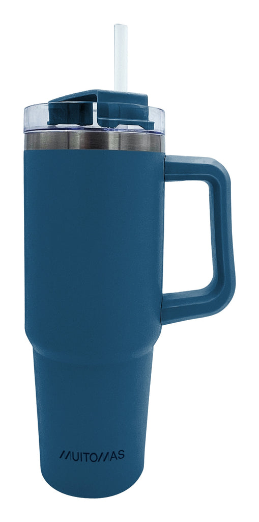 TRAVELMUG900BL taza de viaje 900 ml Azul Acero inoxidable