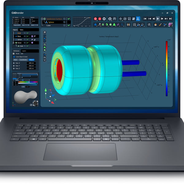 Pro Max 18 Plus MB18250 Intel Core Ultra 7 265HX Estacin de trabajo mvil 45 7 cm (18") Quad HD+ 32 GB DDR5-SDRAM 1 TB SSD NVIDIA RTX PRO 2000 Blackwell Wi-Fi 7 (802.11be) Windows 11 Pro Espaol Negro