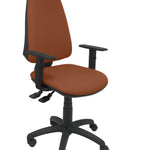 Silla Elche S bali marrn brazos regulables