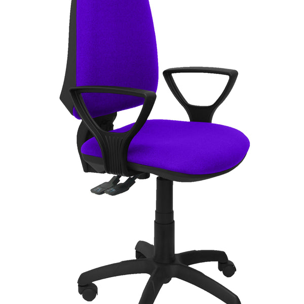 Silla Elche S bali lila brazos fijos