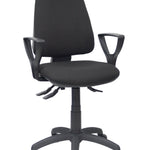 Silla Elche sincro bali negro brazos fijos