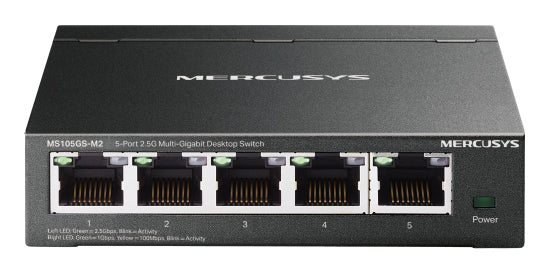 MS105GS-M2 switch No administrado Gigabit Ethernet (10/100/1000) Negro