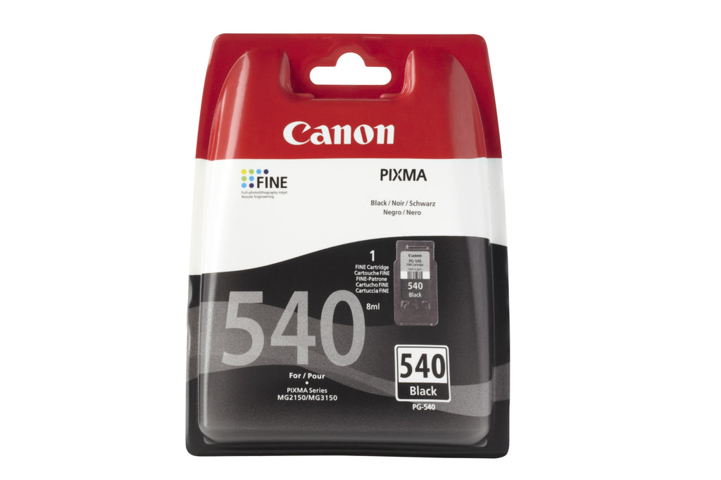 PG-540 cartucho de tinta 1 pieza(s) Original Rendimiento estndar Foto negro