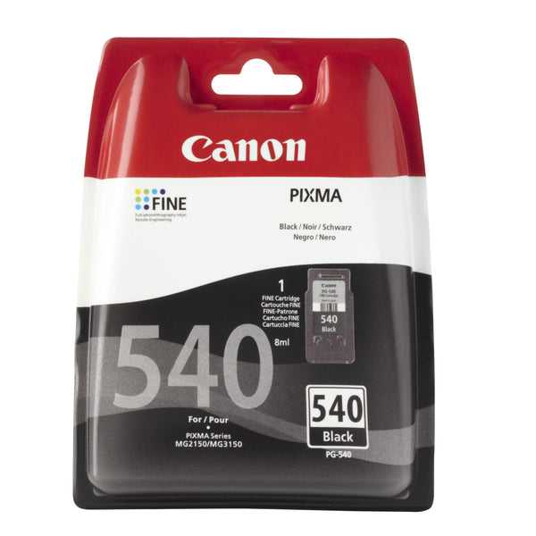 PG-540 cartucho de tinta 1 pieza(s) Original Rendimiento estndar Foto negro