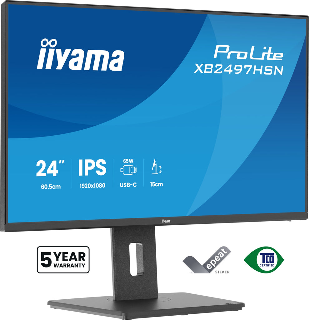 ProLite XB2497HSN-B1 pantalla para PC 60 5 cm (23.8") 1920 x 1080 Pixeles Full HD LED Negro