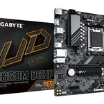 B650M D3HP Placa base - AMD Ryzen serie 9000  VRM de 5+2+2 fases  hasta 7600 MHz DDR5 (OC)  2xPCIe 4.0 M.2  LAN 2 5 GbE  USB 3.2 Gen 1
