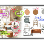 WM55FX pizarra blanca interactiva 139 7 cm (55") 3840 x 2160 Pixeles Pantalla tctil Gris  Blanco HDMI