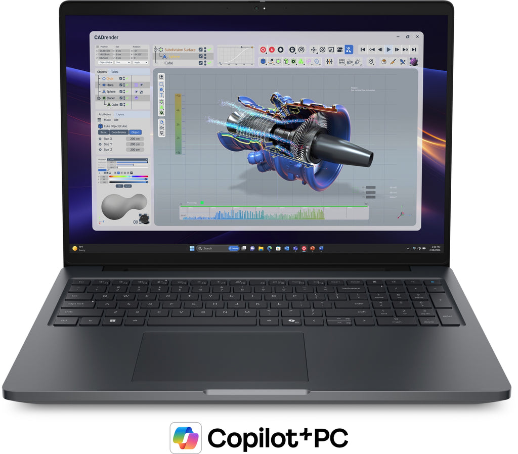 Pro Precision 5 16 PW516261 Copilot+ PC Intel Core Ultra 7 366H Porttil 40 6 cm (16") Full HD+ 32 GB LPDDR5x-SDRAM 1 TB SSD NVIDIA RTX Pro 1000 Blackwell Wi-Fi 7 (802.11be) Windows 11 Pro Negro Espaol