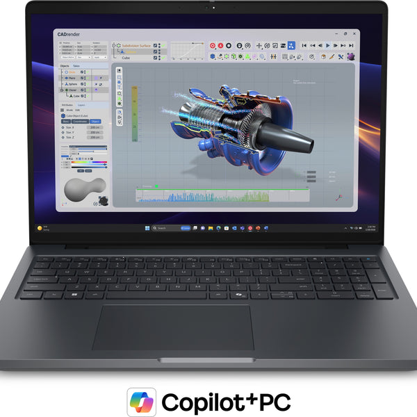 Pro Precision 5 16 PW516261 Copilot+ PC Intel Core Ultra 9 386H Porttil 40 6 cm (16") Full HD+ 64 GB LPDDR5x-SDRAM 1 TB SSD NVIDIA RTX PRO 2000 Blackwell Wi-Fi 7 (802.11be) Windows 11 Pro Negro Espaol
