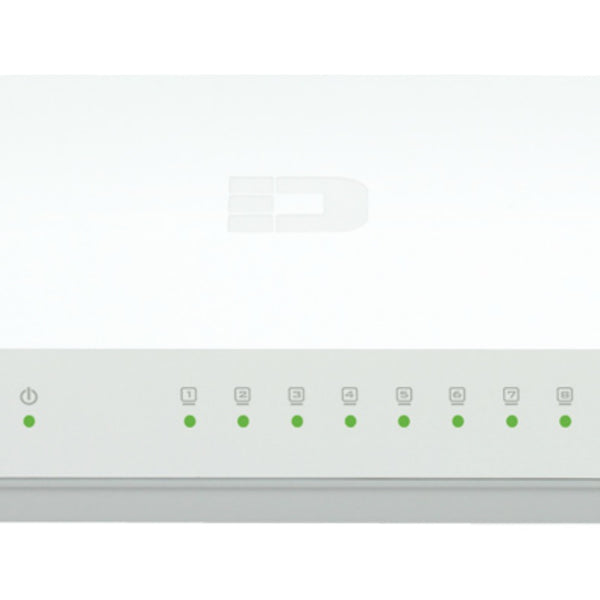 GO-SW-8G/E switch No administrado Gigabit Ethernet (10/100/1000) Blanco