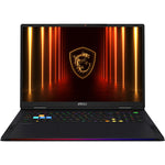Raider 18 HX AI A2XWJG-459ES Intel Core Ultra 9 285HX Porttil 45 7 cm (18") UHD+ 64 GB DDR5-SDRAM 2 TB SSD NVIDIA GeForce RTX 5090 Wi-Fi 7 (802.11be) Windows 11 Home Negro