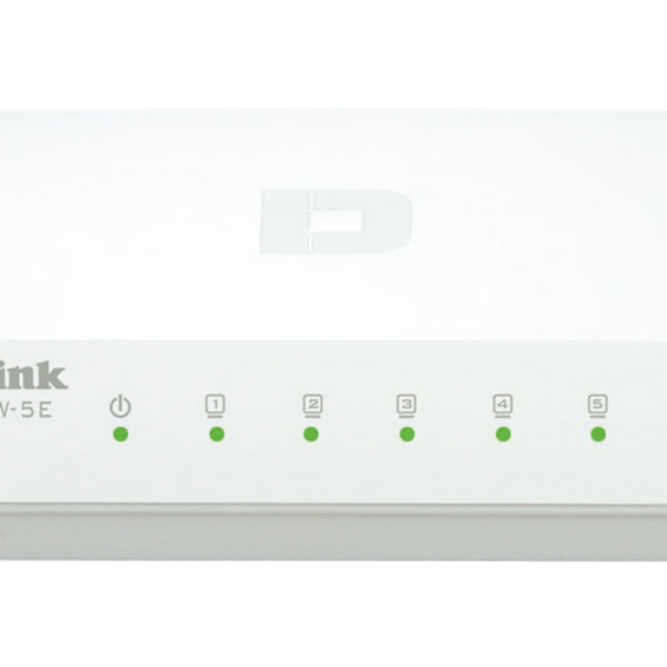 GO-SW-5E/E switch No administrado Fast Ethernet (10/100) Blanco