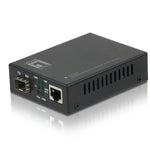 GVT-2000 convertidor de medio 1000 Mbit/s Multimodo Negro