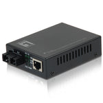 FVT-2401 convertidor de medio 100 Mbit/s 1310 nm Monomodo Negro